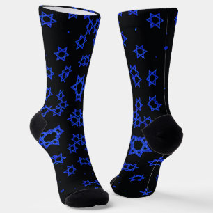 israel star of david socks