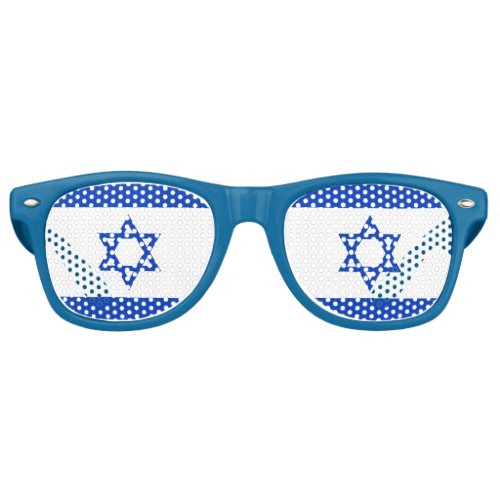 Israel Sunglasses  Party Shades  Israeli flag