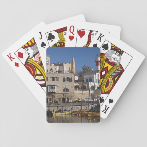 Israel Tel Aviv Jaffa Jaffa Old Port Playing Cards