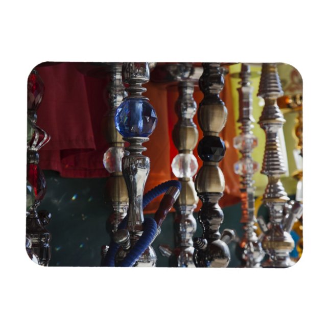 Israel, Tel Aviv, Jaffa, sheesha water pipes Magnet (Horizontal)