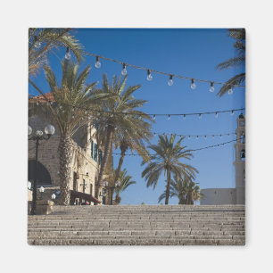 Israel, Tel Aviv, Jaffa, stairs, Old Jaffa Magnet
