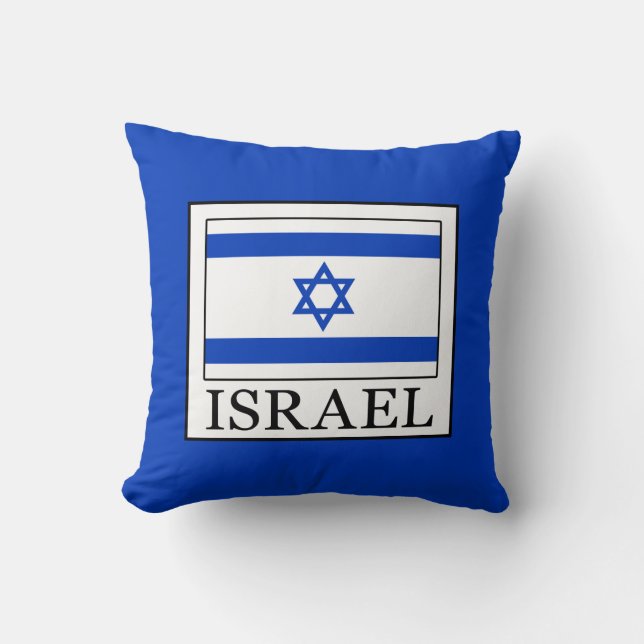 Israel Throw Pillow (Front)