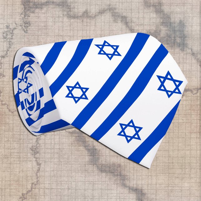 Israel Tie, business fashion & Israel Flag Neck Tie (Creator Uploaded)