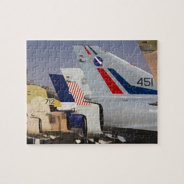 Israeli-built Kfir fighter Jigsaw Puzzle (Horizontal)
