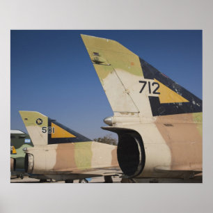 Israeli-built Kfir fighter Poster