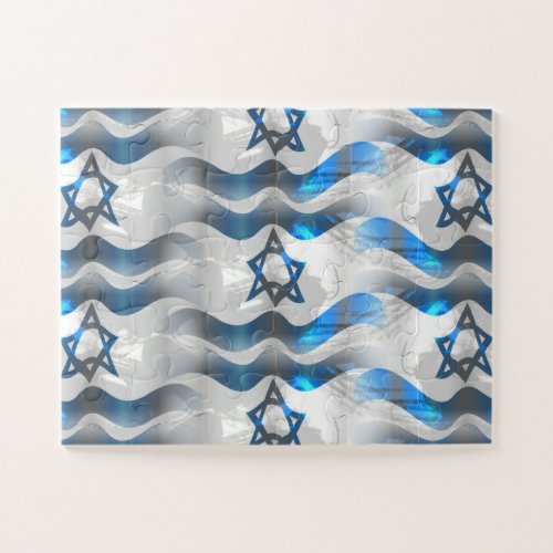 Israeli Flag 30 pieces Jigsaw Puzzle