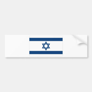 Israeli Flag Bumper Sticker