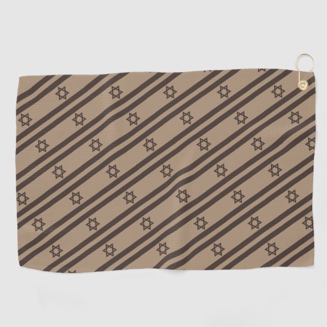 Israeli Flag - Desert Golf Towel (Horizontal)