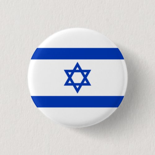 Israeli Flag Flag of Israel Button