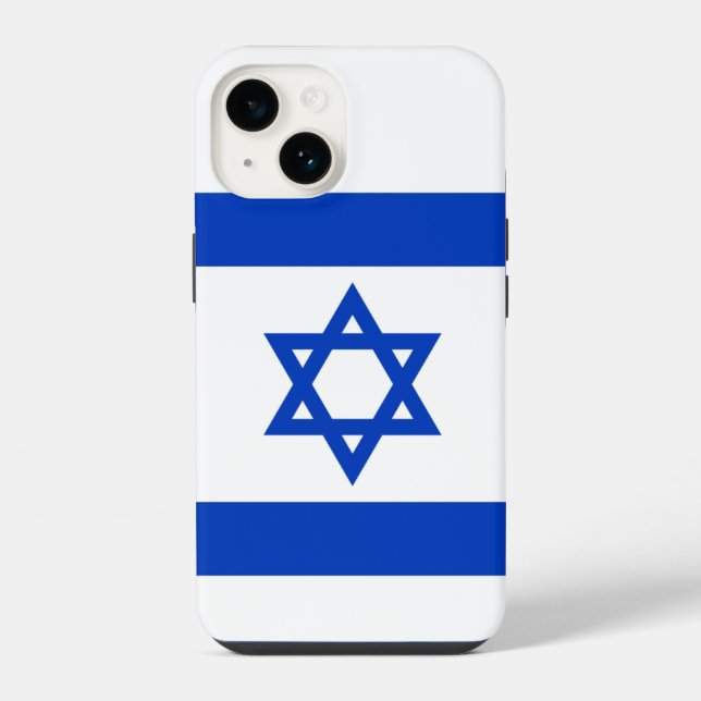 Israeli flag iphone case (Back)
