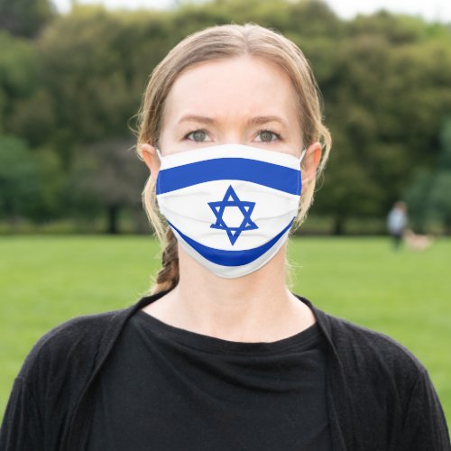 Israeli Flag Israel Adult Cloth Face Mask
