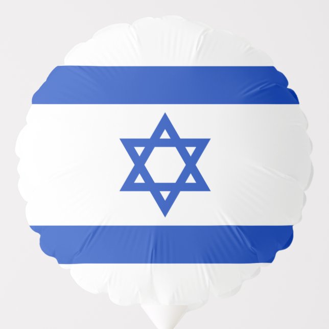 Israeli Flag (Israel) Balloon (Front)