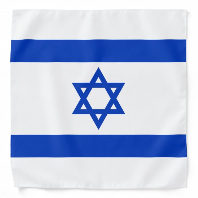 Israeli Flag (Israel) Bandana (Front)