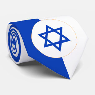 Israeli Flag & Israel business, patriot / fashion Neck Tie