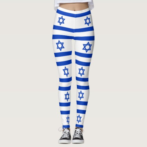 Israeli Flag Israel Leggings