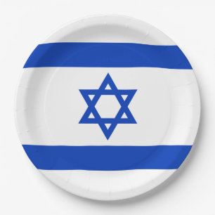 Israeli Flag (Israel) Paper Plates
