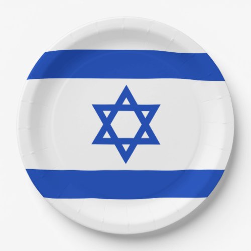 Israeli Flag Israel Paper Plates