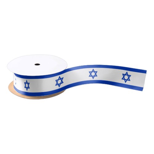 Israeli Flag Israel Satin Ribbon