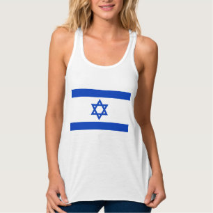 Israeli Flag (Israel) Tank Top