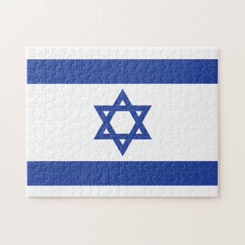 israeli Flag Jigsaw Puzzle