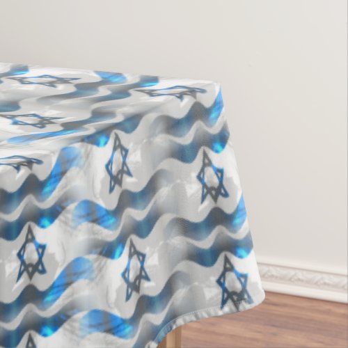 Israeli Flag Tablecloth