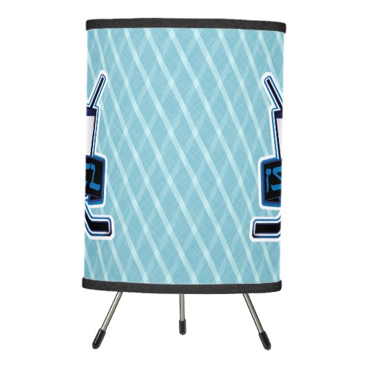 Israeli Ice Hockey Logo Lamp (Front)