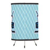 Israeli Ice Hockey Logo Lamp (Back)