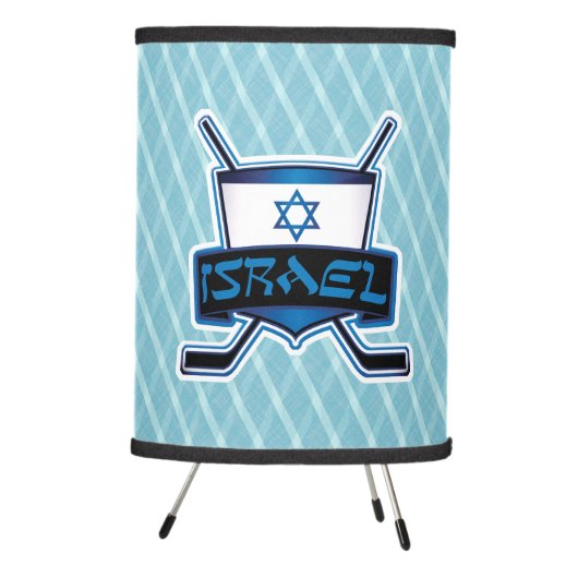 Israeli Ice Hockey Logo Lamp (Right)