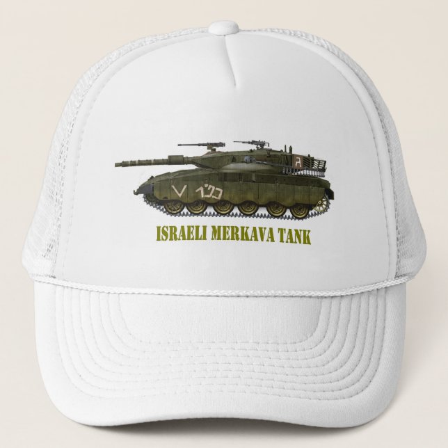 ISRAELI MERKAVA TANK TRUCKER HAT (Front)