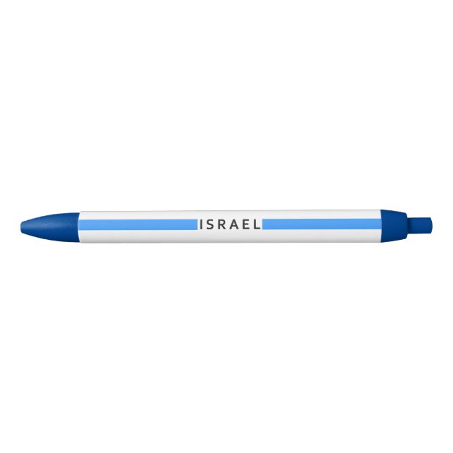 Israeli minimalistic flag pen (Front)