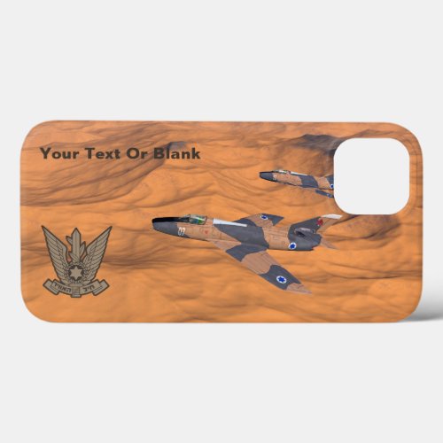 Israeli Super Mystres Over The Desert iPhone 13 Case