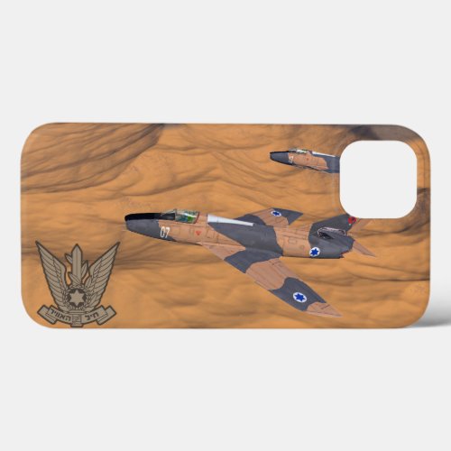 Israeli Super Mystres Over The Desert iPhone 13 Case