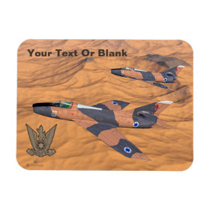 Israeli Super Mystères Over The Desert Magnet