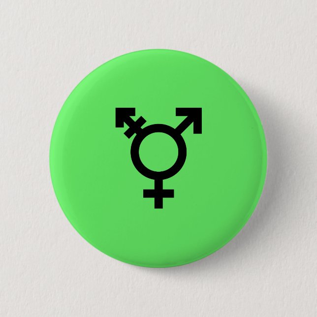 Israeli Transgender Pride Flag  Button (Front)