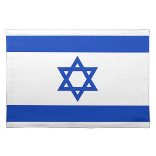 Israelian Flag on MoJo Placemat