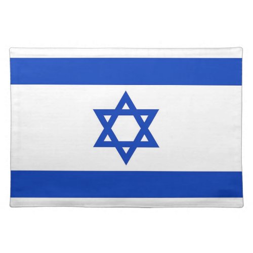 Israelian Flag on MoJo Placemat