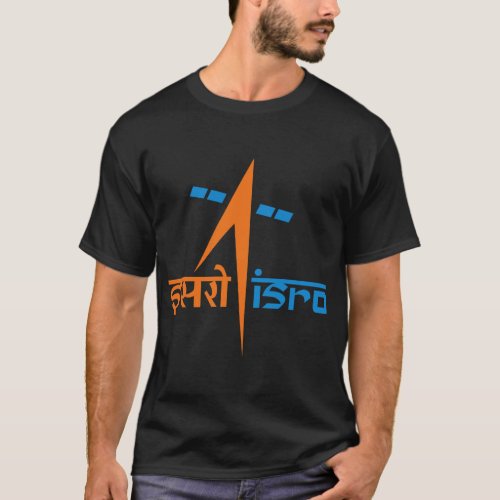 ISRO _ Indian Space Research Organisation _ Logo   T_Shirt