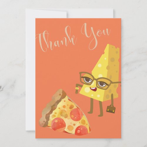 Issa Pizza Thank You Card