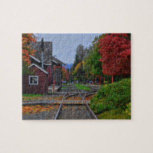 Issaquah Train Station Jigsaw Puzzle