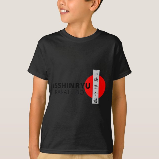 Isshinryu Karate Do Rising Sun T Shirt  (Front)