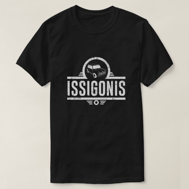 Issigonis Mini Cooper t-shirt (Design Front)