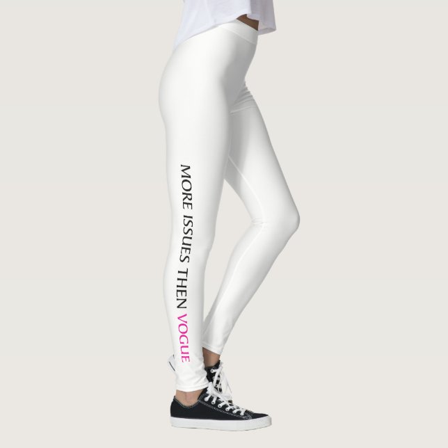 "ISSUES" LEGGINGS (Right)