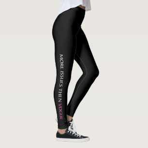 "ISSUES" LEGGINGS