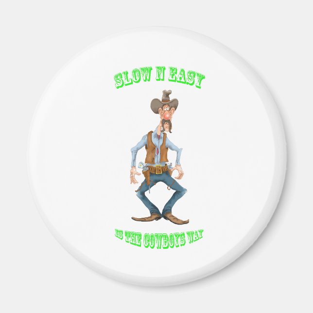 ist cowboys way magnet (Front)
