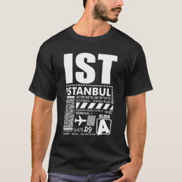 IST Havalimanı Istanbul Airport T-Shirt