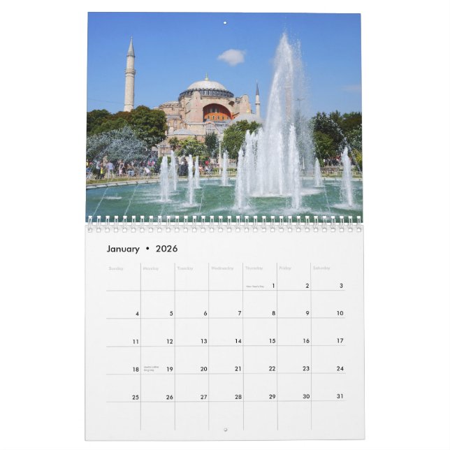 Istanbul 2012 Calendar (Jan 2026)