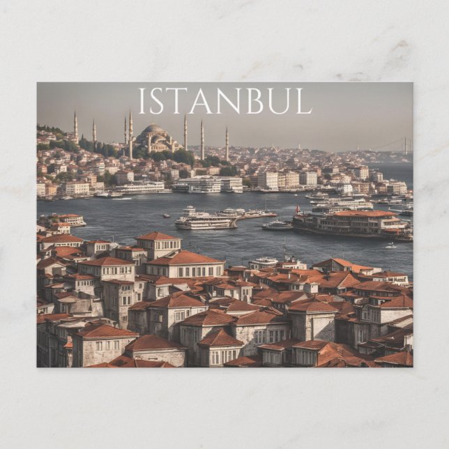 Istanbul (8) postcard (Front)