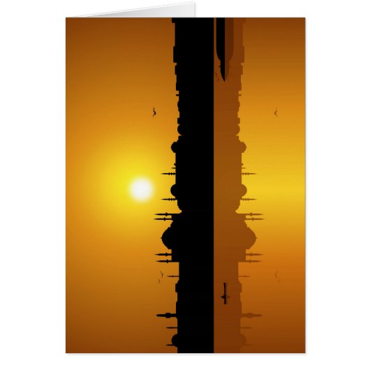 Istanbul and sunset cards (Front)
