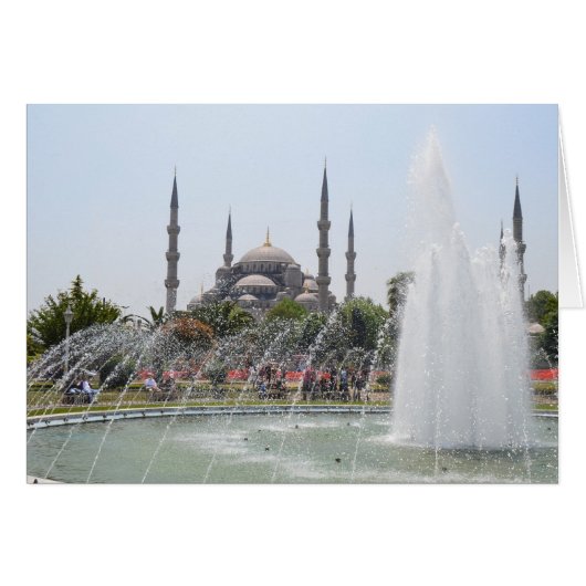 İstanbul Blue Mosque Cards (Front Horizontal)