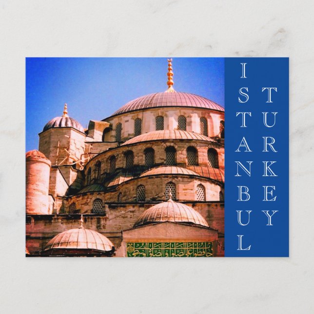istanbul blue mosque postcard (Front)